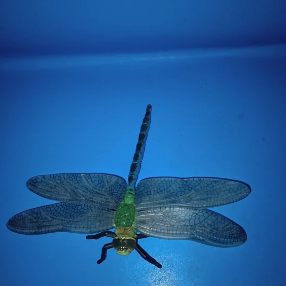 Dragonfly Plastic Figurine Smithsonian Safari Ltd. 1994 Vintage Realistic Toy - Picture 1 of 15